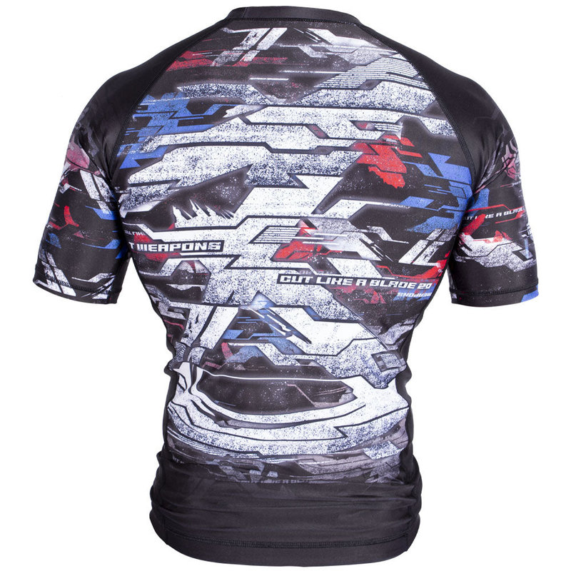 8 Weapons 8 WEAPONS Rash Guard Korte Mouw Cut Like a Blade