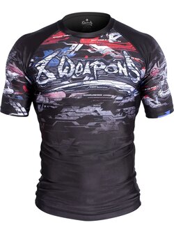 8 Weapons 8 WEAPONS Rash Guard Kurzarm Cut like a Blade