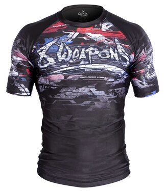 8 Weapons 8 WEAPONS Rash Guard Kurzarm Cut like a Blade