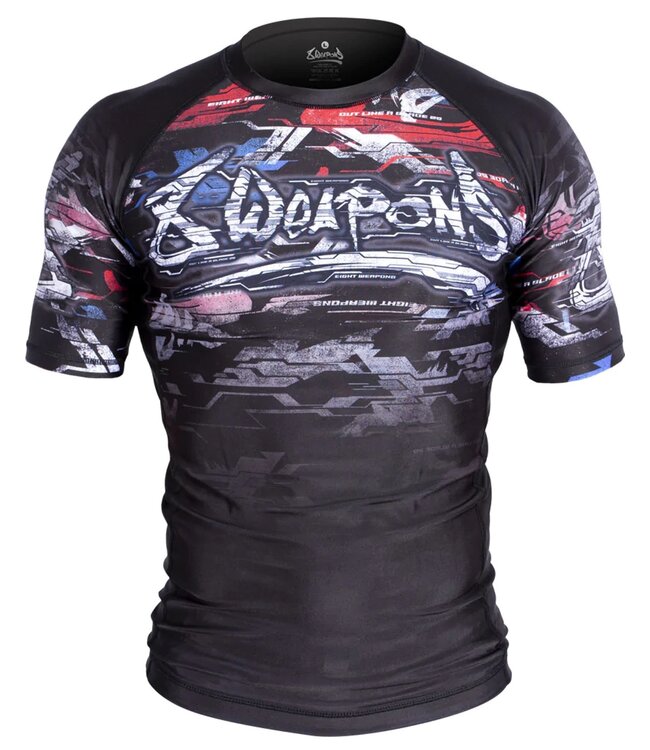 8 Weapons 8 WEAPONS Rashguard Short Sleeves Cut like a Blade