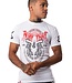 8 Weapons T Shirt Sak Yant Tigers Wit Rood