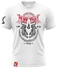 8 Weapons T Shirt Sak Yant Tigers Wit Rood