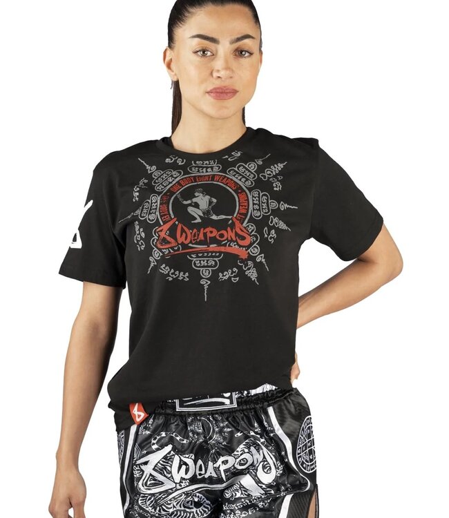 8 Weapons Muay Thai T-Shirt Eight Ways Yant Zwart