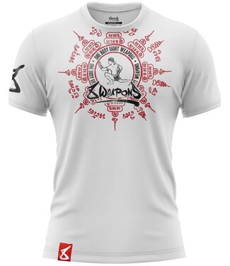 8 Weapons 8 Weapons Muay Thai T-Shirt Eight Ways Yant Wit Rood