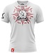 8 Weapons Muay Thai T-Shirt Eight Ways Yant Weiß Rot