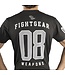 8 Weapons 8 WEAPONS Muay Thai T-Shirt Team 08 Schwarz Weiß