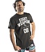 8 WEAPONS Muay Thai T-Shirt Team 08 Zwart Wit