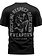 8 Weapons 8 Weapons Muay Thai T-Shirt Tombstone Schwarz Grau