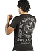 8 Weapons 8 Weapons Muay Thai T-Shirt Tombstone Schwarz Grau
