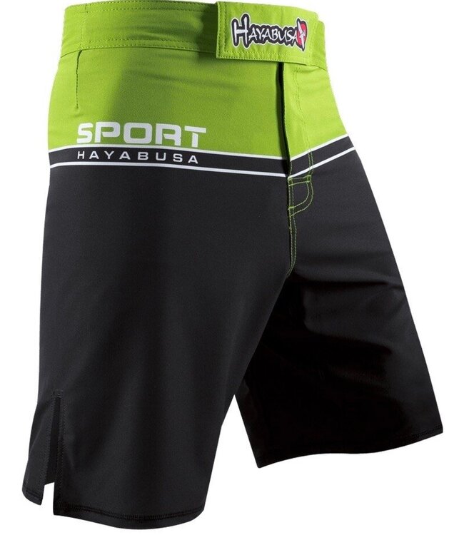 Hayabusa Sport MMA Fight Short Zwart Groen