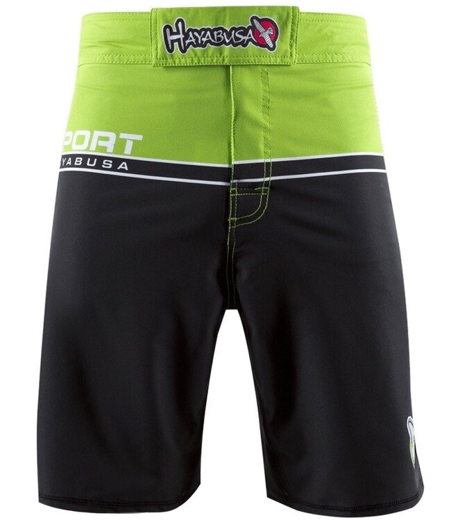 Hayabusa Sport MMA Fight Shorts Black Green