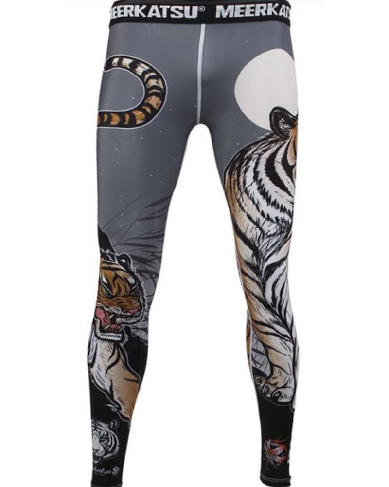 Meerkatsu ART Meerkatsu Midnight Tiger Grappling Sportlegging Spats