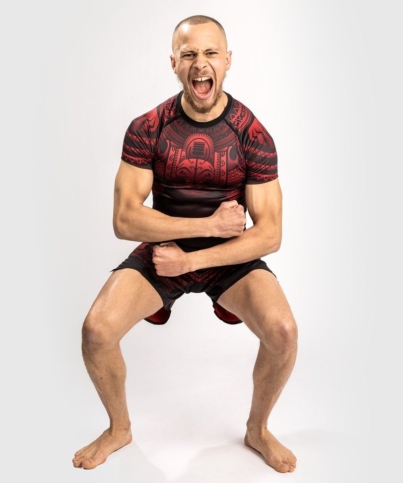 Venum Venum NAKAHI Fightshorts Schwarz Rot