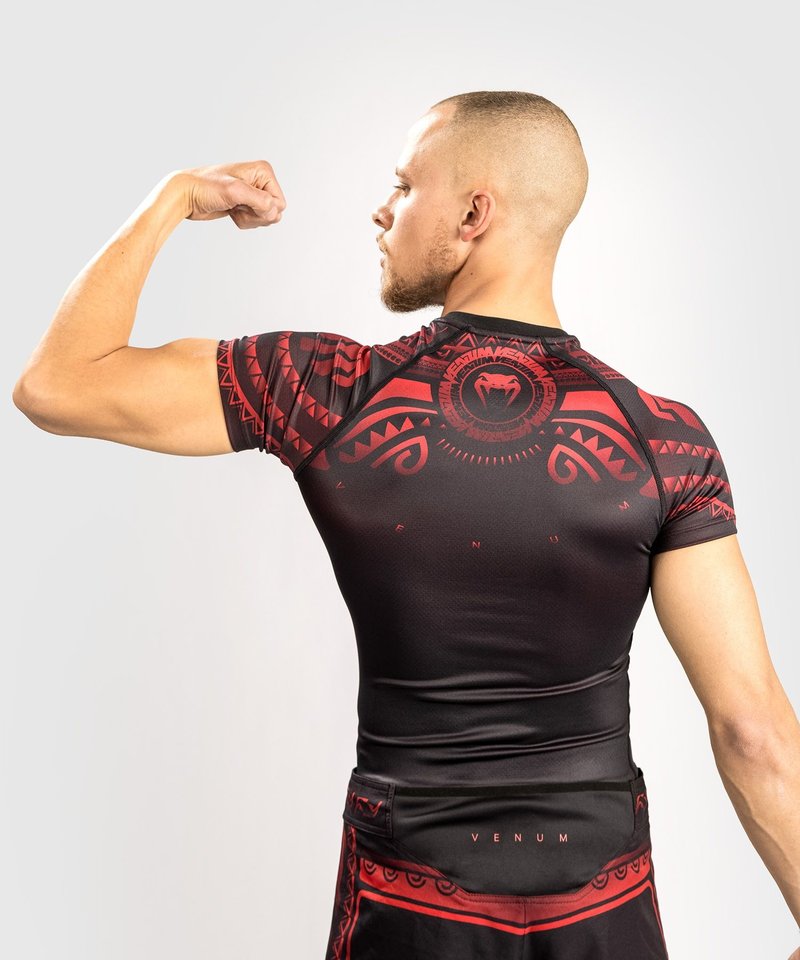 Venum Venum Nakahi Rashguard Short Sleeves Black Red