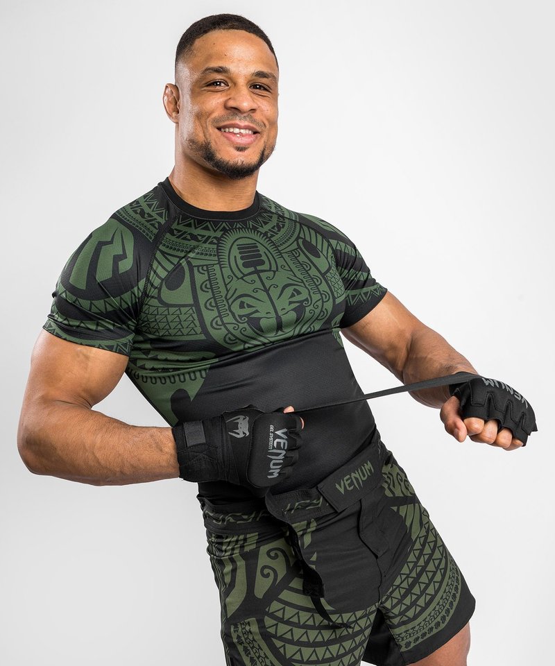 Venum Venum Nakahi Rashguard Short Sleeves Black Khaki