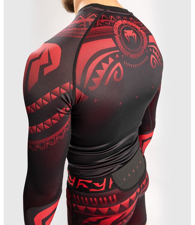 Venum Venum Nakahi Rash Guard Long Sleeves Black Red