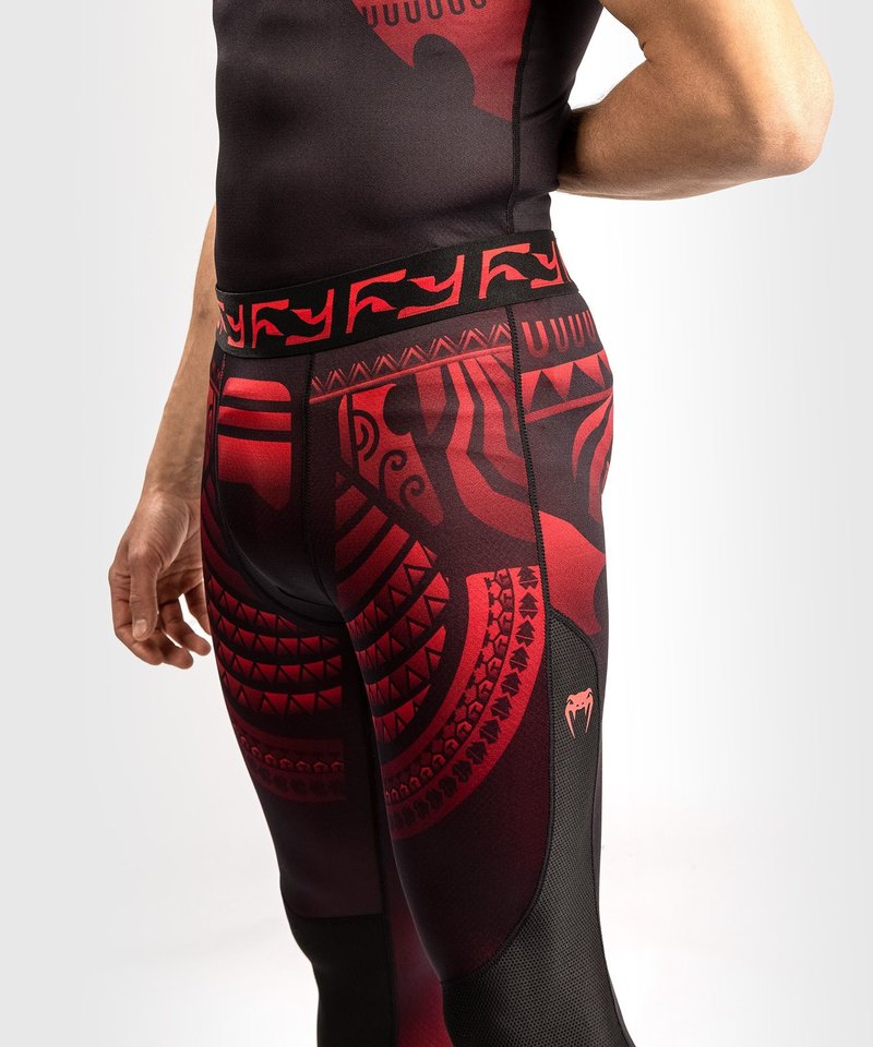 Venum Venum Nakahi Sports Legging Spats Black Red