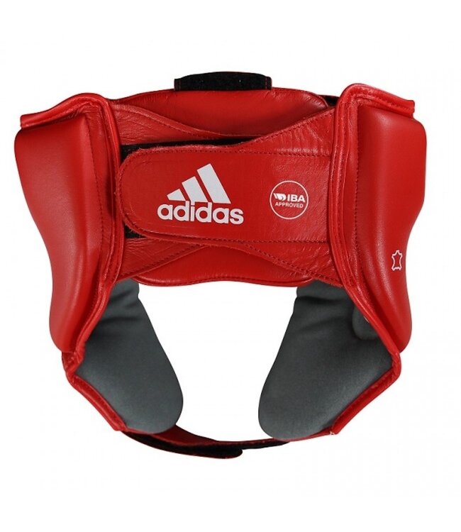 Adidas AIBA Professional Headguard Boxing Red