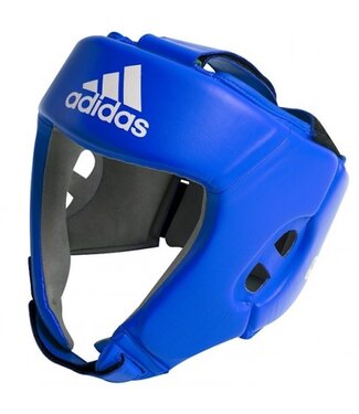 Adidas AIBA Professionele Hoofdbeschermer Boksen Blauw