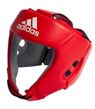 Adidas Adidas AIBA Professionele Hoofdbeschermer Boksen Rood