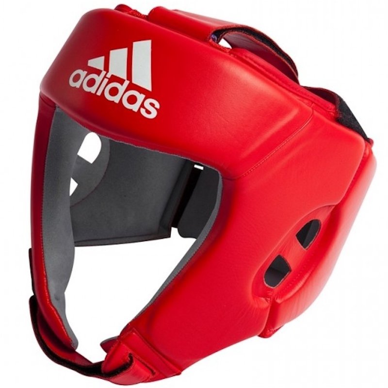 Adidas Adidas AIBA Professional Headguard Boxing Red