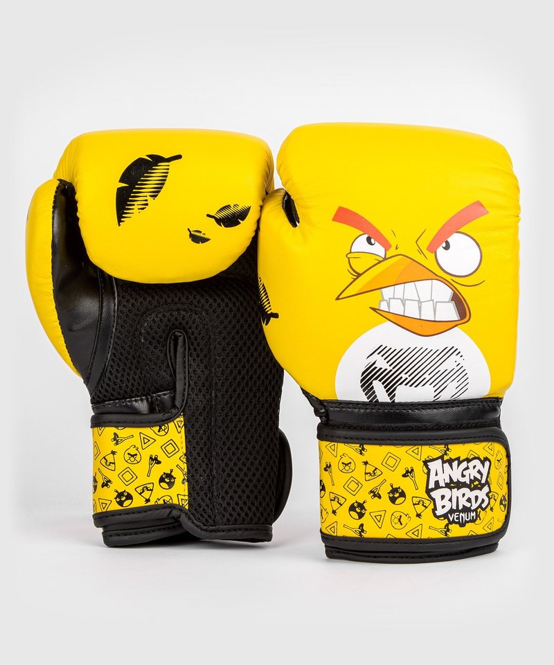 Venum Venum Angry Birds Boxing Gloves Kids Yellow Black
