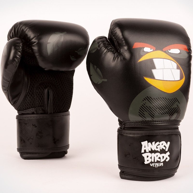 Venum Venum Angry Birds Boxing Gloves Kids Black