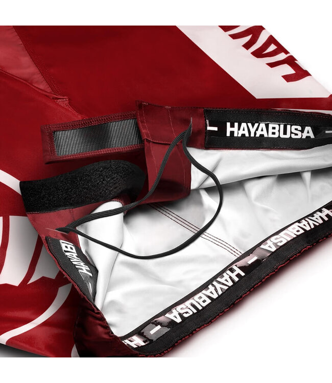 Hayabusa Hayabusa Icon Mid-Length Vechtsport Broek Rood Wit