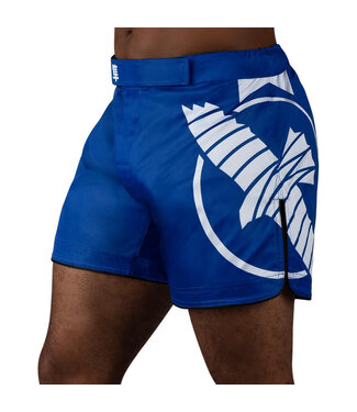 Hayabusa Hayabusa Icon Mid-Length Fight Shorts Blue White