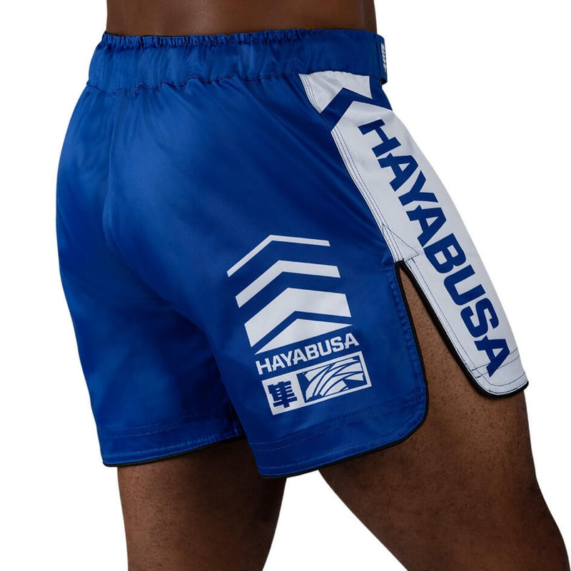 Hayabusa Hayabusa Icon Mid-Length Fight Shorts Blue White