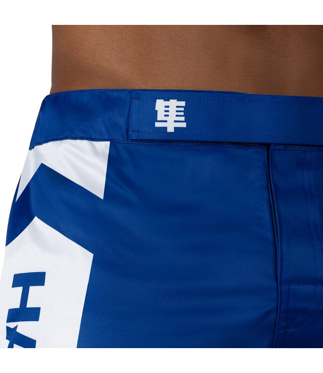 Hayabusa Icon Mid-Length Fight Shorts Blue White