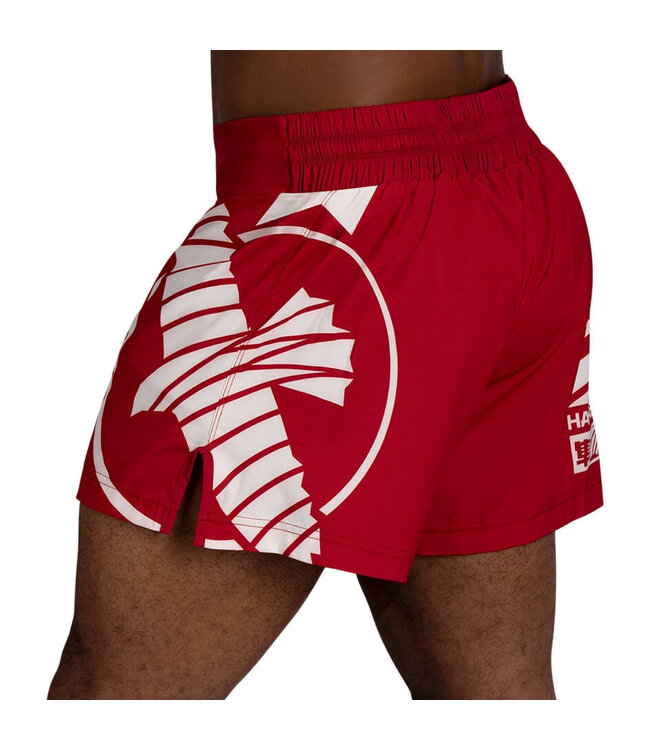 Hayabusa Icon Kickboks Short Rood Wit