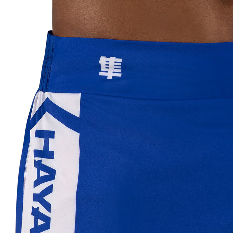 Hayabusa Hayabusa Icon Kickboks Short Blauw Wit