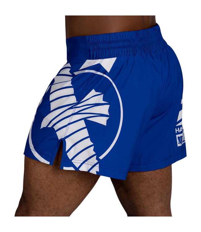 Hayabusa Icon Kickboxing Shorts Blue White