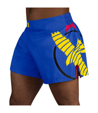 Hayabusa Hayabusa Icon Kickboxing Shorts Blue Yellow