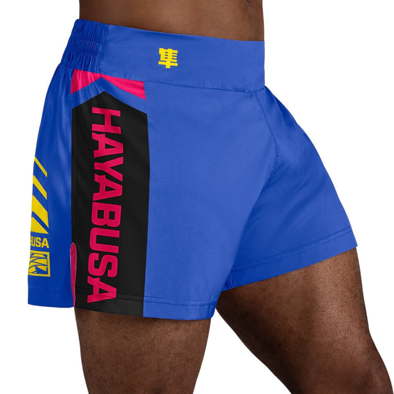 Hayabusa Hayabusa Icon Kickboks Short Blauw Geel