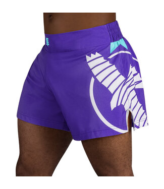 Hayabusa Hayabusa Icon Kickboxing Shorts Purple White