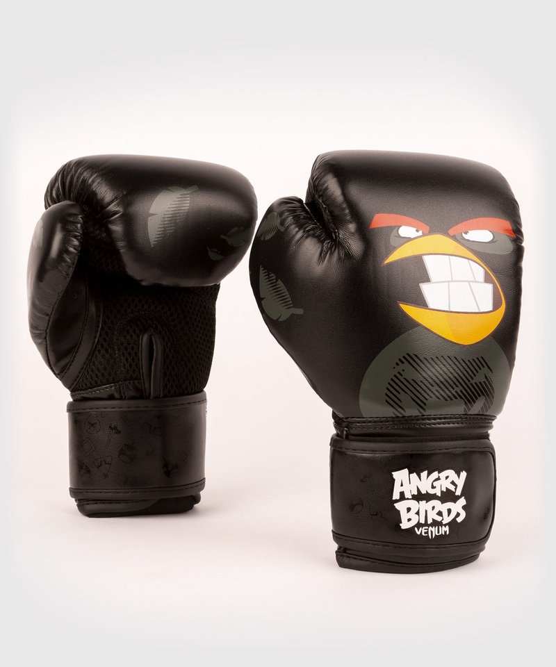 Venum Angry Birds Bokshandschoenen Kinderen Zwart - FIGHTWEAR SHOP