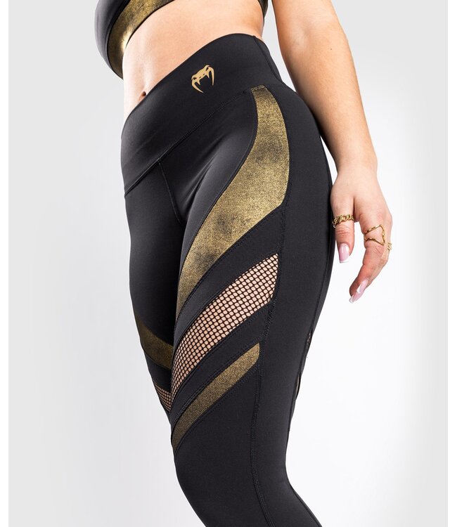 Venum Lightning Leggings 7/8 Damen Schwarz Gold