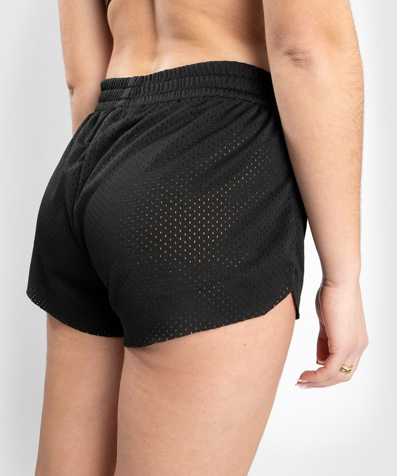 Venum Venum Lightning 2 in 1 Trainingsshorts für Damen Schwarz Gold