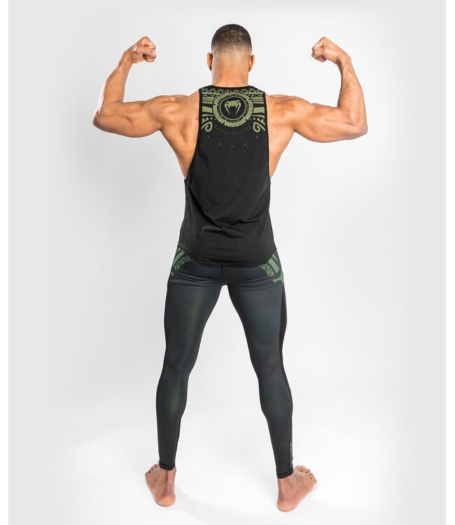 Venum Nakahi Sports Legging Spats Tights Schwarz Khaki