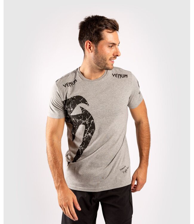 Venum Venum T Shirt Giant Grijs Vechtsport kleding