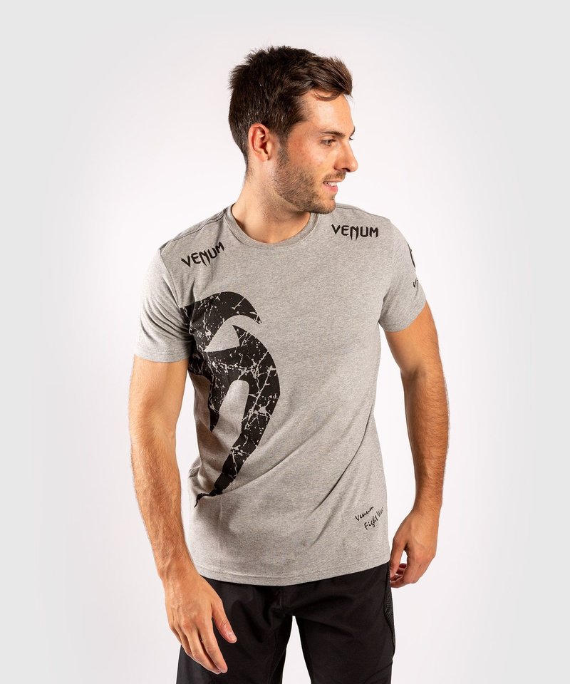 Venum Venum T Shirt Giant Grau Kampfsport Kleidung