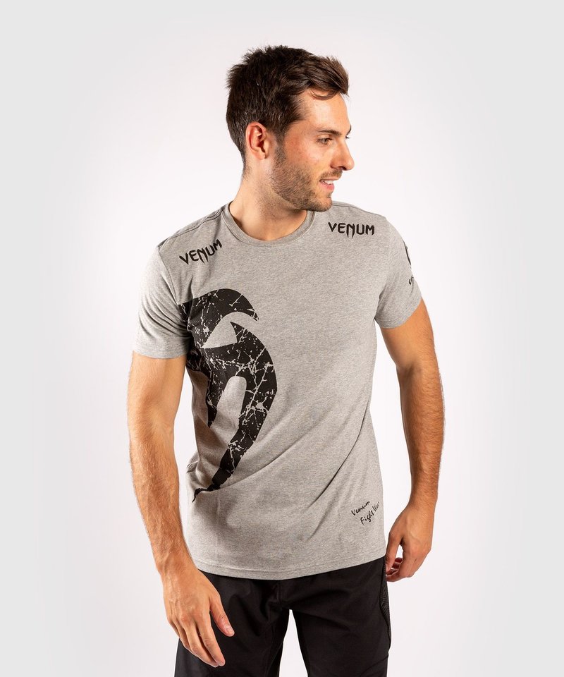 Venum Venum T Shirt Giant Grijs Vechtsport kleding