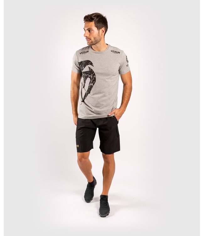 Venum T Shirt Giant Grau Kampfsport Kleidung