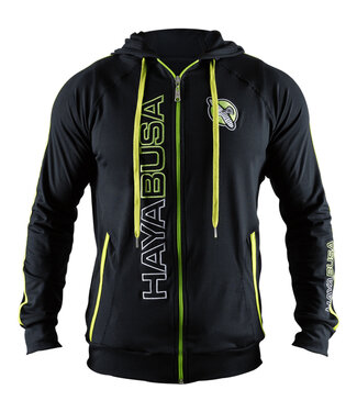 Hayabusa Hayabusa Prime Athletic Hoodie Zwart Neo Groen Hayabusa Hayabusa Prime Athletic Hoodie Zwart Neo Groen