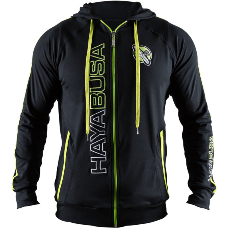 Hayabusa Hayabusa Prime Athletic Hoodie Schwarz Neon Grün