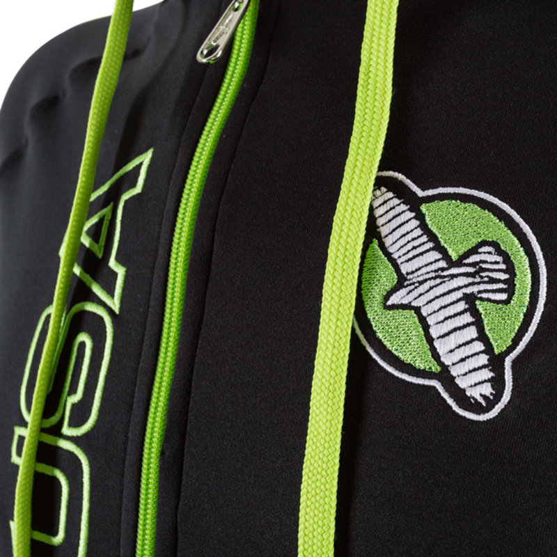 Hayabusa Hayabusa Prime Athletic Hoodie Black Neon Green