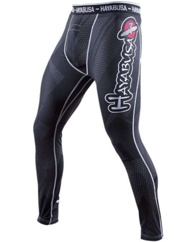 Hayabusa Hayabusa Metaru 47 Kompressionshose Tights Spats Schwarz