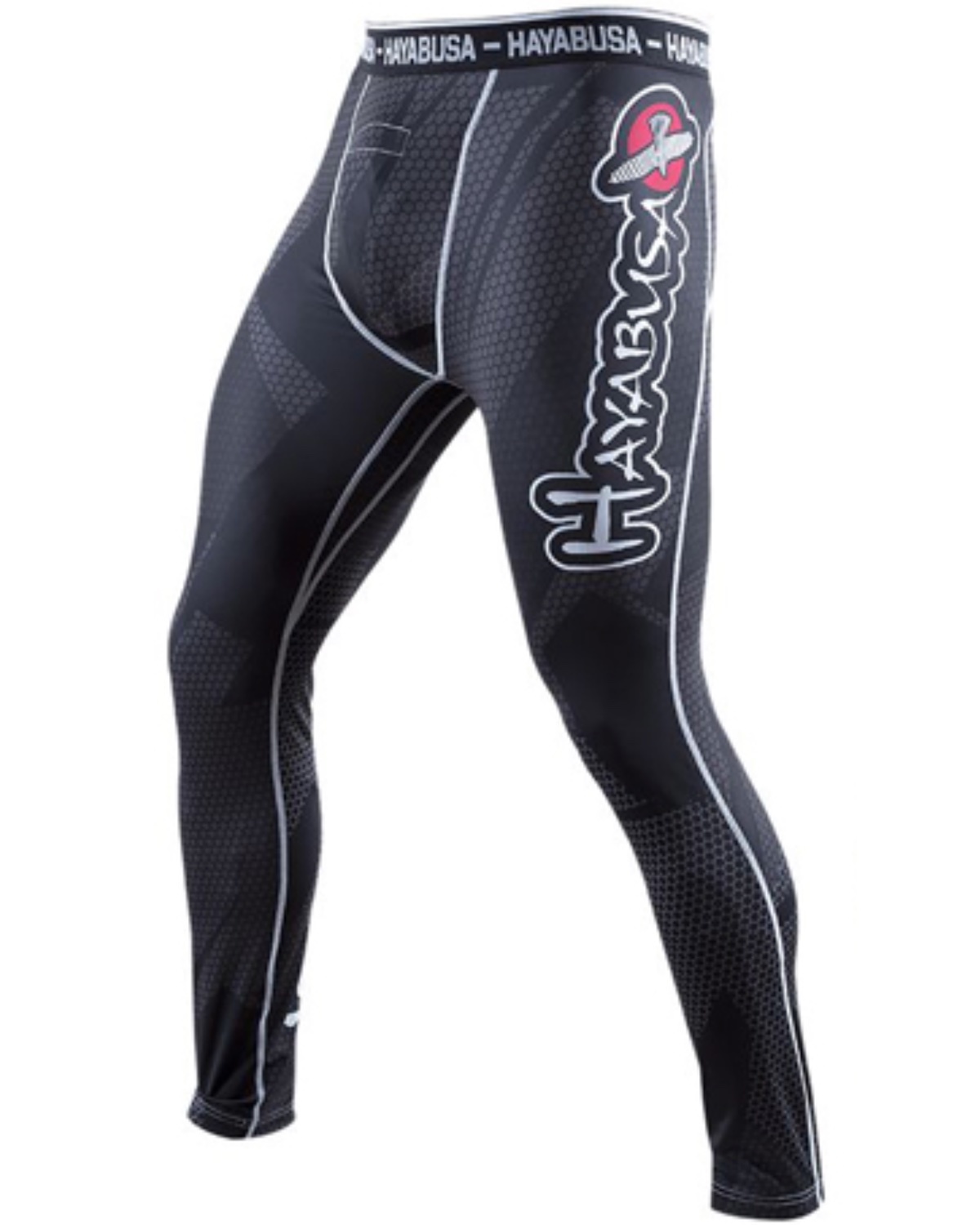 Hayabusa Geo Youth Jiu Jitsu Spats - Boys & Girls Compression Pants For BJJ, Wrestling, MMA Training